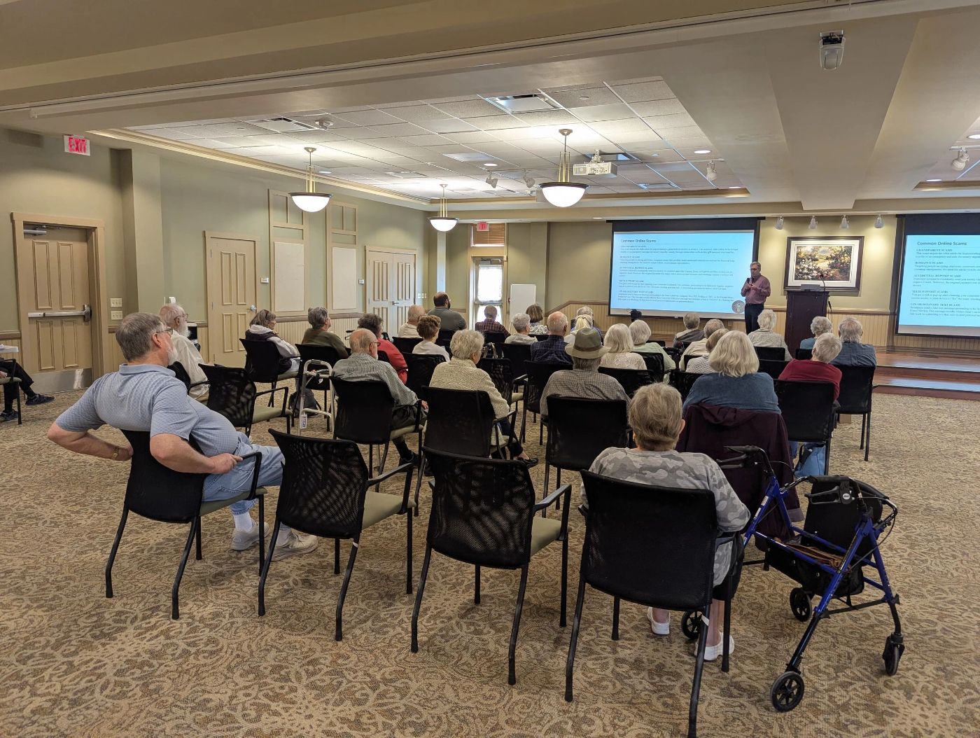 Golden Tech Tips cybersecurity training session for seniors, photo 5